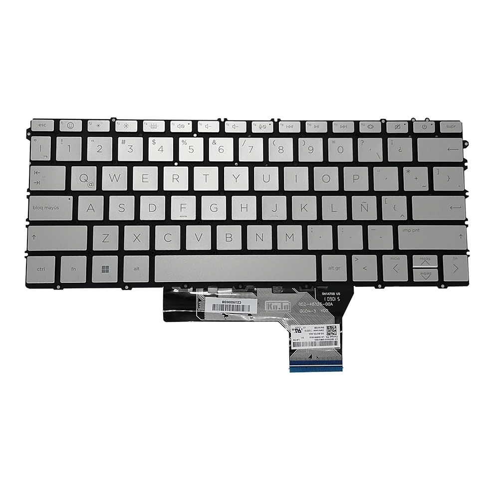 FORIDA Laptop Keyboard Compatible for HP Envy X360 2-in-1 13-BF 13